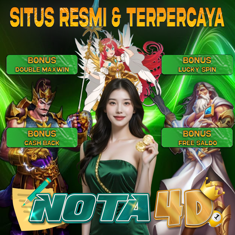 Nota4D Slot Gacor Bet kecil aman dan terpercaya