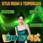 Nota4D Slot Gacor Indonesia Resmi dan Terpercaya