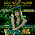 NOTA4D Slot bet kecil 200 dan togel terbaik